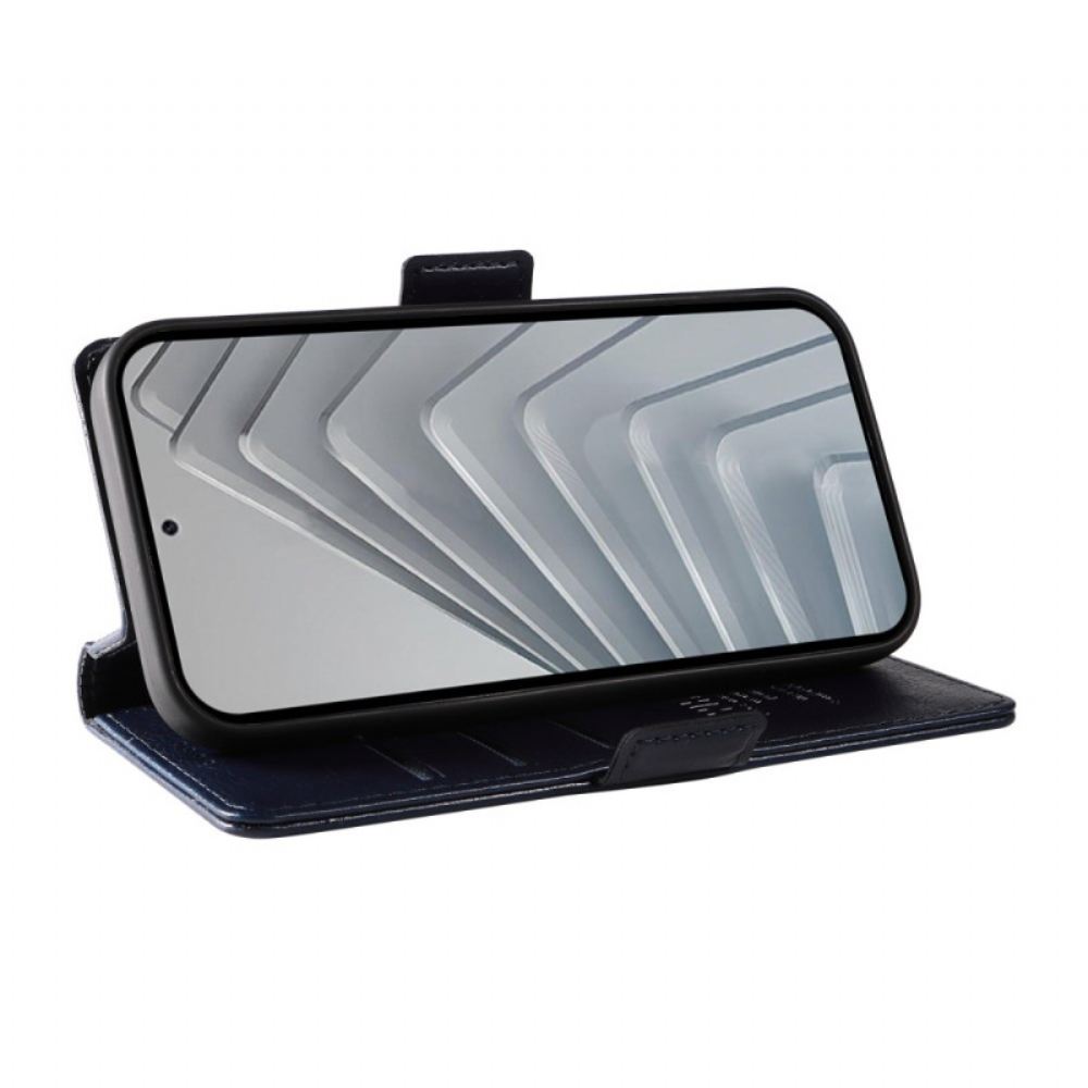 Kožený Kryt Xiaomi Redmi Note 14 4g Ykatu S Texturou Liči