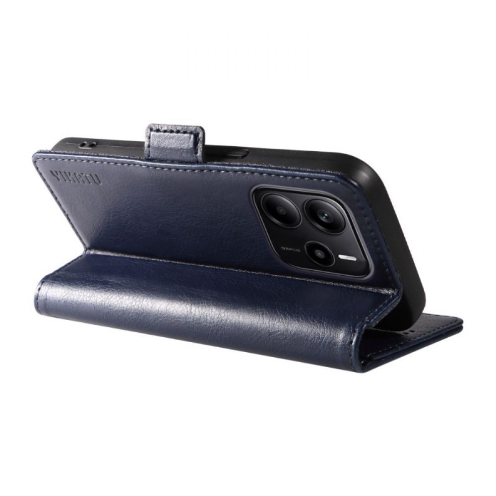 Kožený Kryt Xiaomi Redmi Note 14 4g Ykatu S Texturou Liči