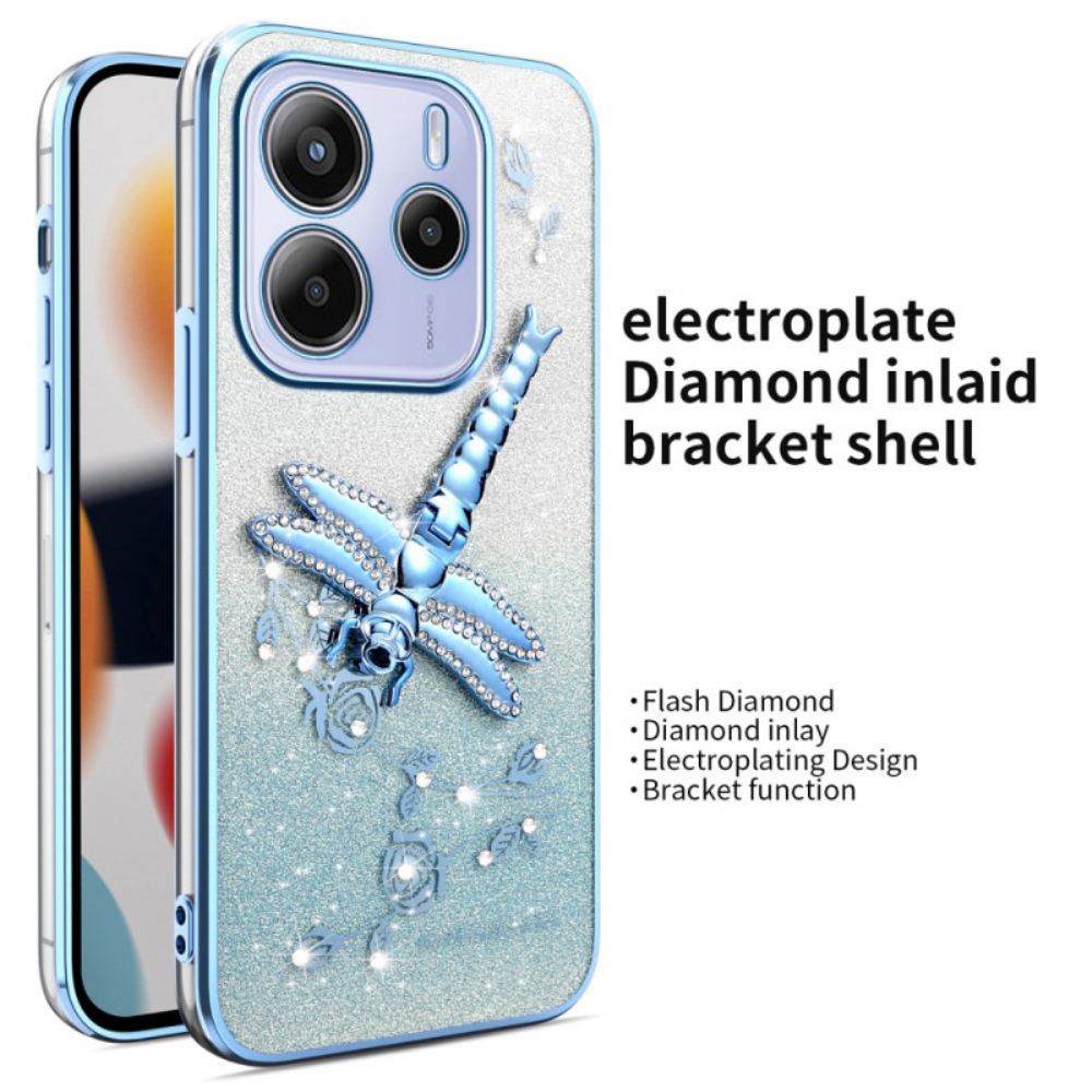 Kryt Na Xiaomi Redmi Note 14 4g Stojan S Motýly