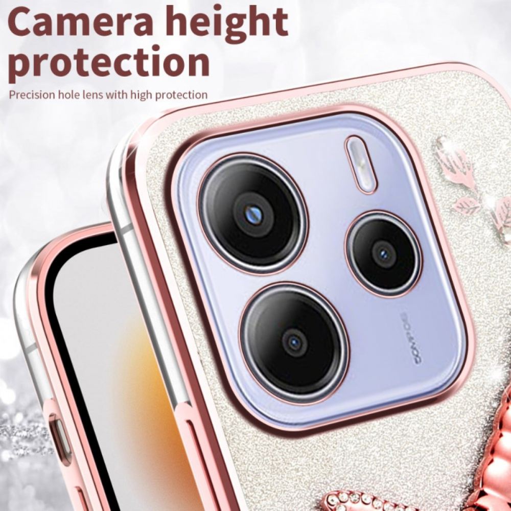 Kryt Na Xiaomi Redmi Note 14 4g Stojan S Motýly