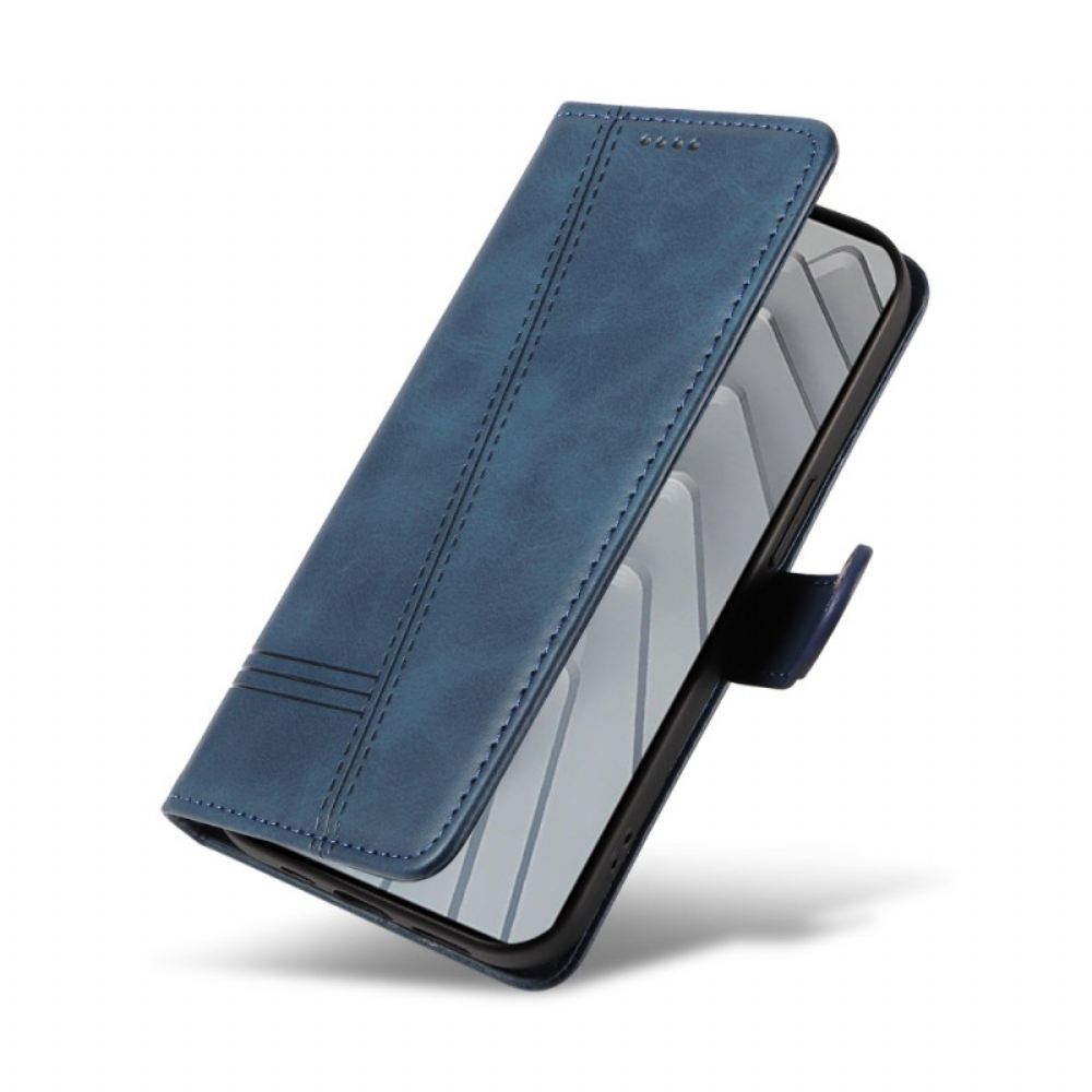 Peněženková Pouzdra Xiaomi Redmi Note 14 4g Geometrické Linie