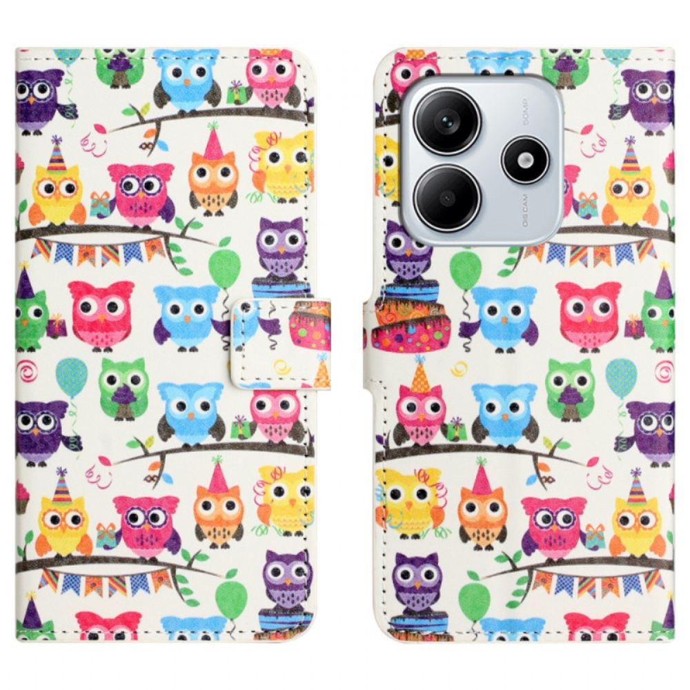 Peněženková Pouzdra Xiaomi Redmi Note 14 4g Kryty Na Mobil Kmen Sov