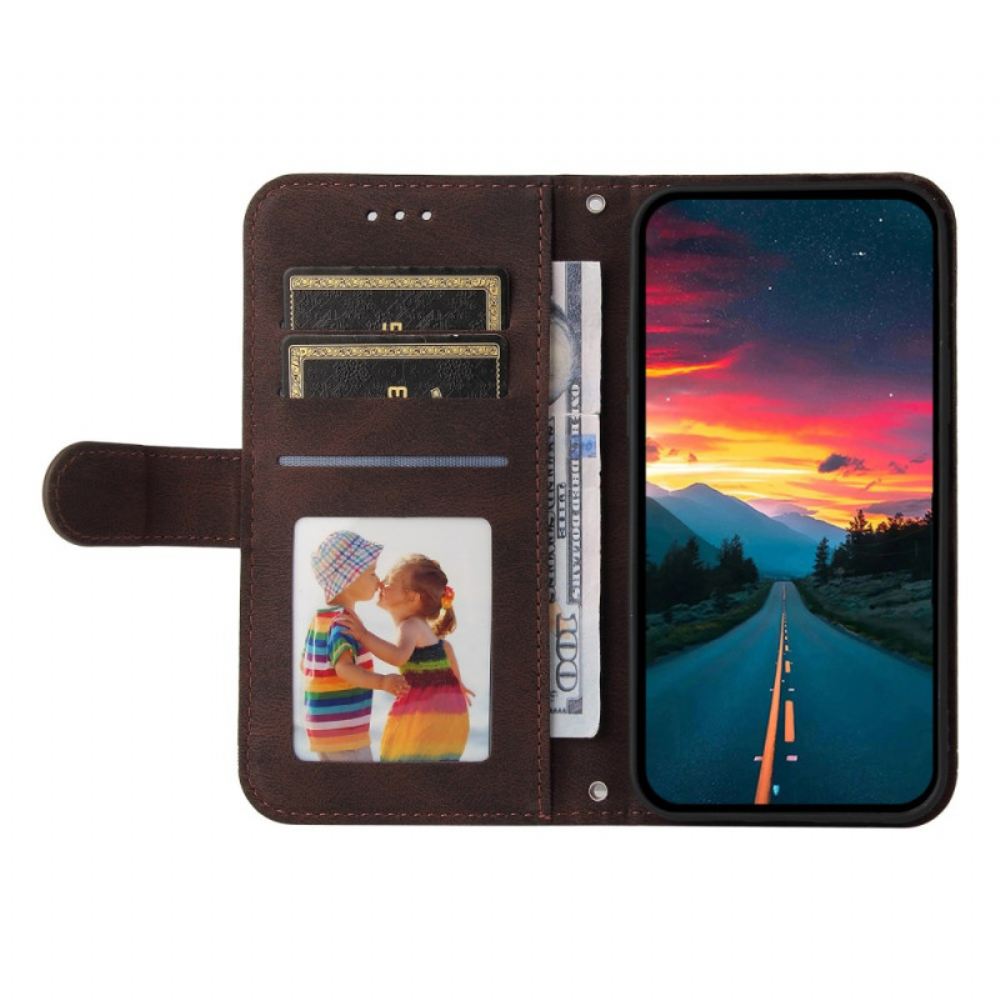 Peněženková Pouzdra Xiaomi Redmi Note 14 4g Kryty Na Mobil Retro Efekt