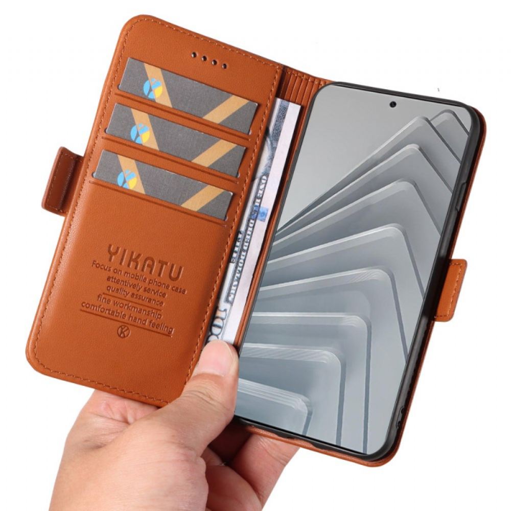 Peněženková Pouzdra Xiaomi Redmi Note 14 4g Kryty Na Mobil Yikatu