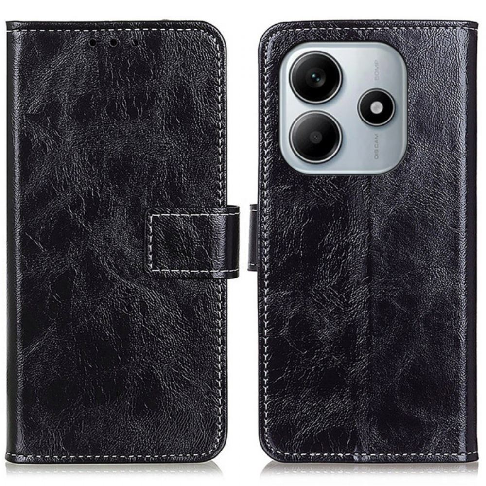 Peněženková Pouzdra Xiaomi Redmi Note 14 4g Lesklá Kůže