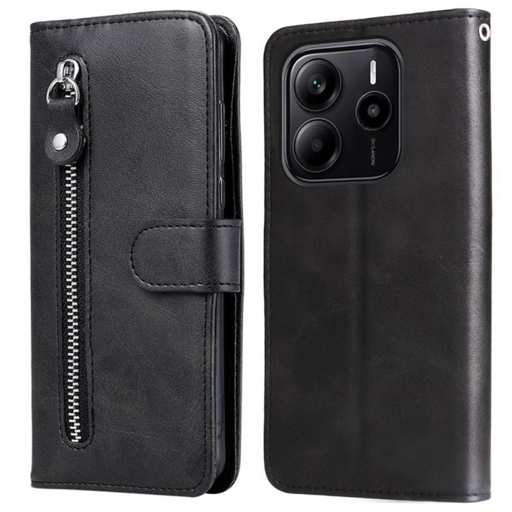 Peněženková Pouzdra Xiaomi Redmi Note 14 4g Peněženka Na Zip
