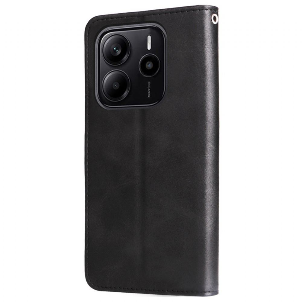 Peněženková Pouzdra Xiaomi Redmi Note 14 4g Peněženka Na Zip