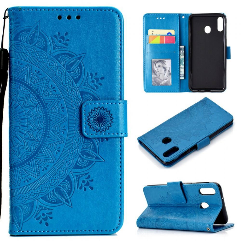 Flipové Pouzdro Na Huawei P40 Lite E / Huawei Y7p Mandala Sun