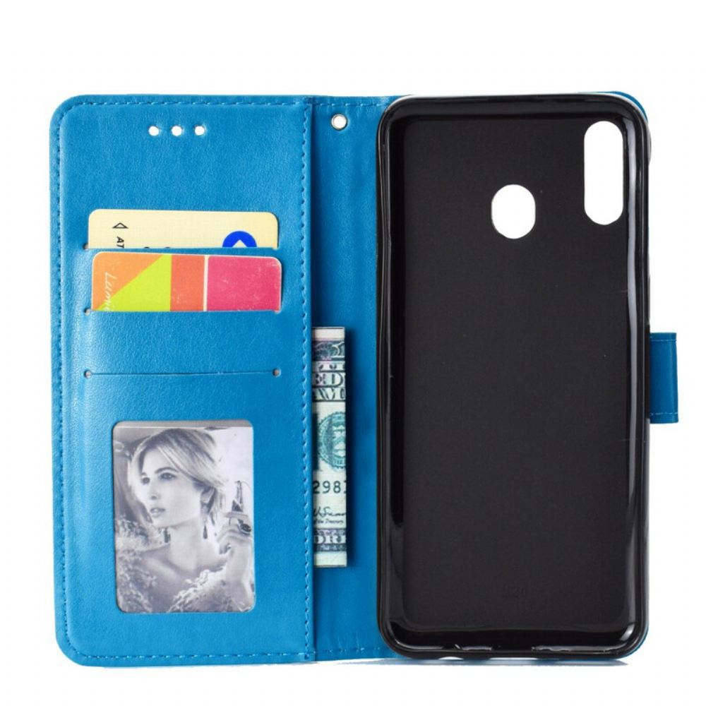Flipové Pouzdro Na Huawei P40 Lite E / Huawei Y7p Mandala Sun