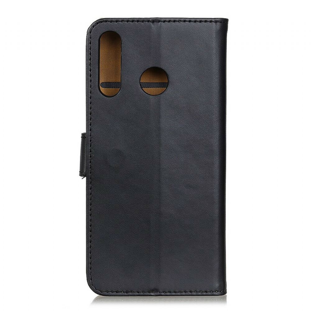 Flipové Pouzdro Na Huawei P40 Lite E / Huawei Y7p Obyčejná Umělá Kůže