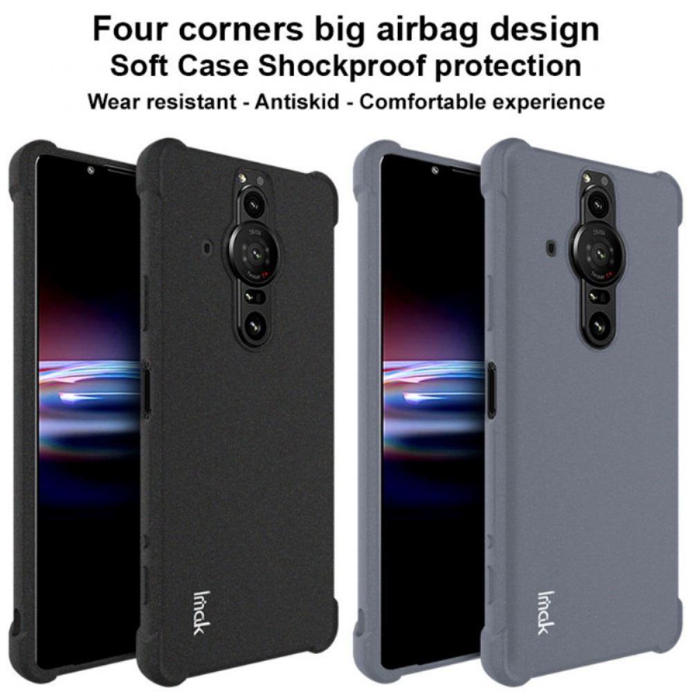 Kryt Na Sony Xperia Pro-I Silikonové Matné Airbagy Imak