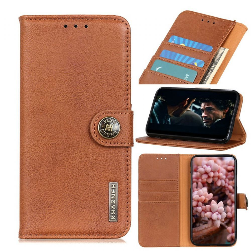 Flipové Pouzdro Na Xiaomi Redmi 9 Imitace Kůže Khazneh