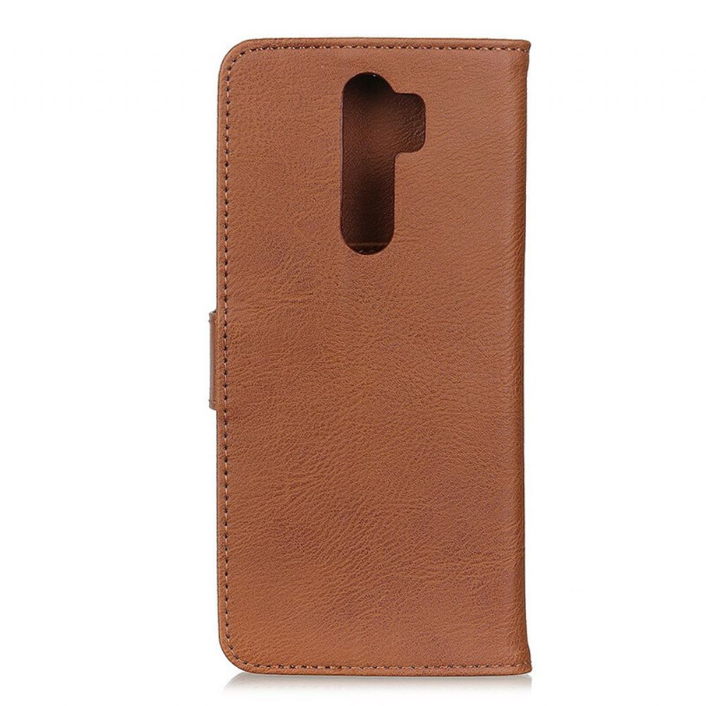 Flipové Pouzdro Na Xiaomi Redmi 9 Imitace Kůže Khazneh