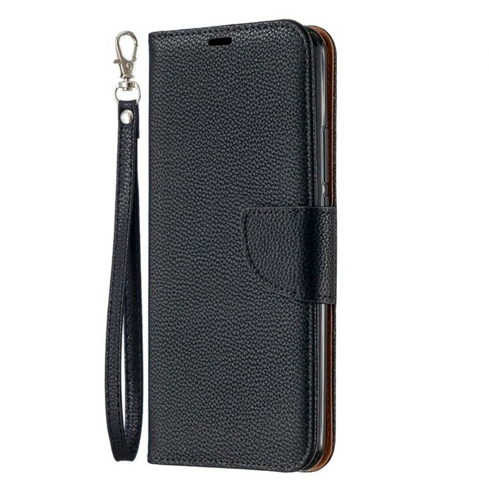 Flipové Pouzdro Na Xiaomi Redmi 9 Kožené Pouzdro Liči Klapka Šikmá