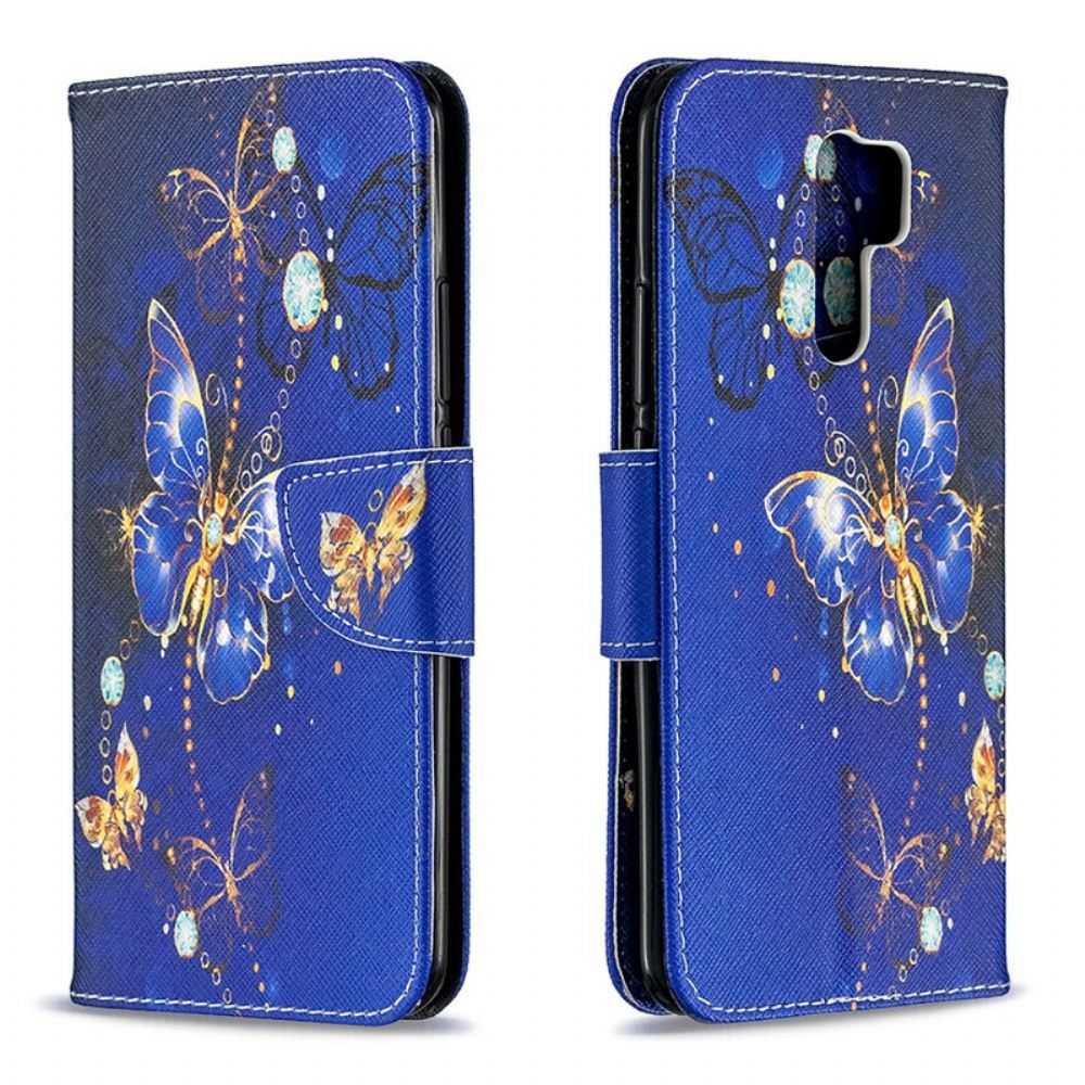 Flipové Pouzdro Na Xiaomi Redmi 9 Neuvěřitelní Motýli