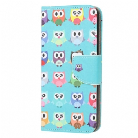 Flipové Pouzdro Na Xiaomi Redmi 9 Několik Sov