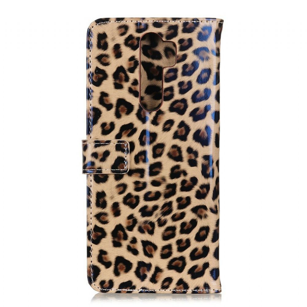Kožené Pouzdro Na Xiaomi Redmi 9 Leopard