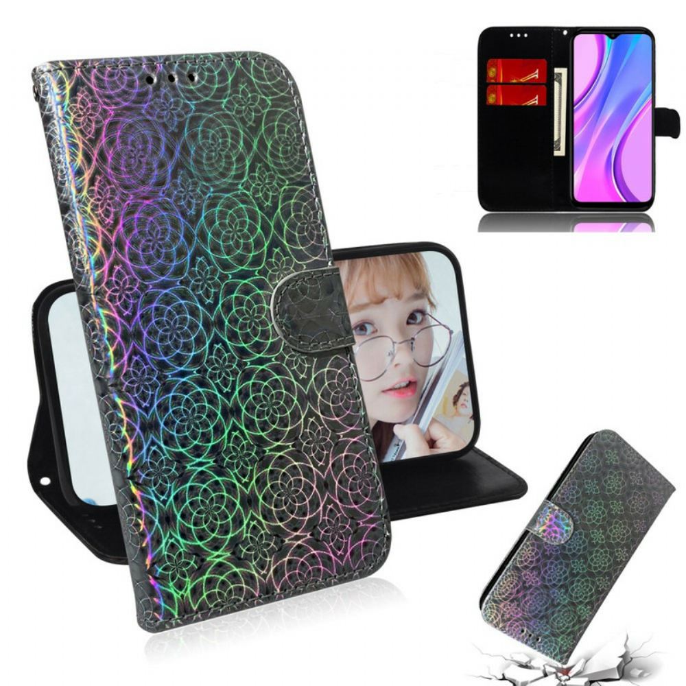 Kožené Pouzdro Na Xiaomi Redmi 9 Čistá Barva