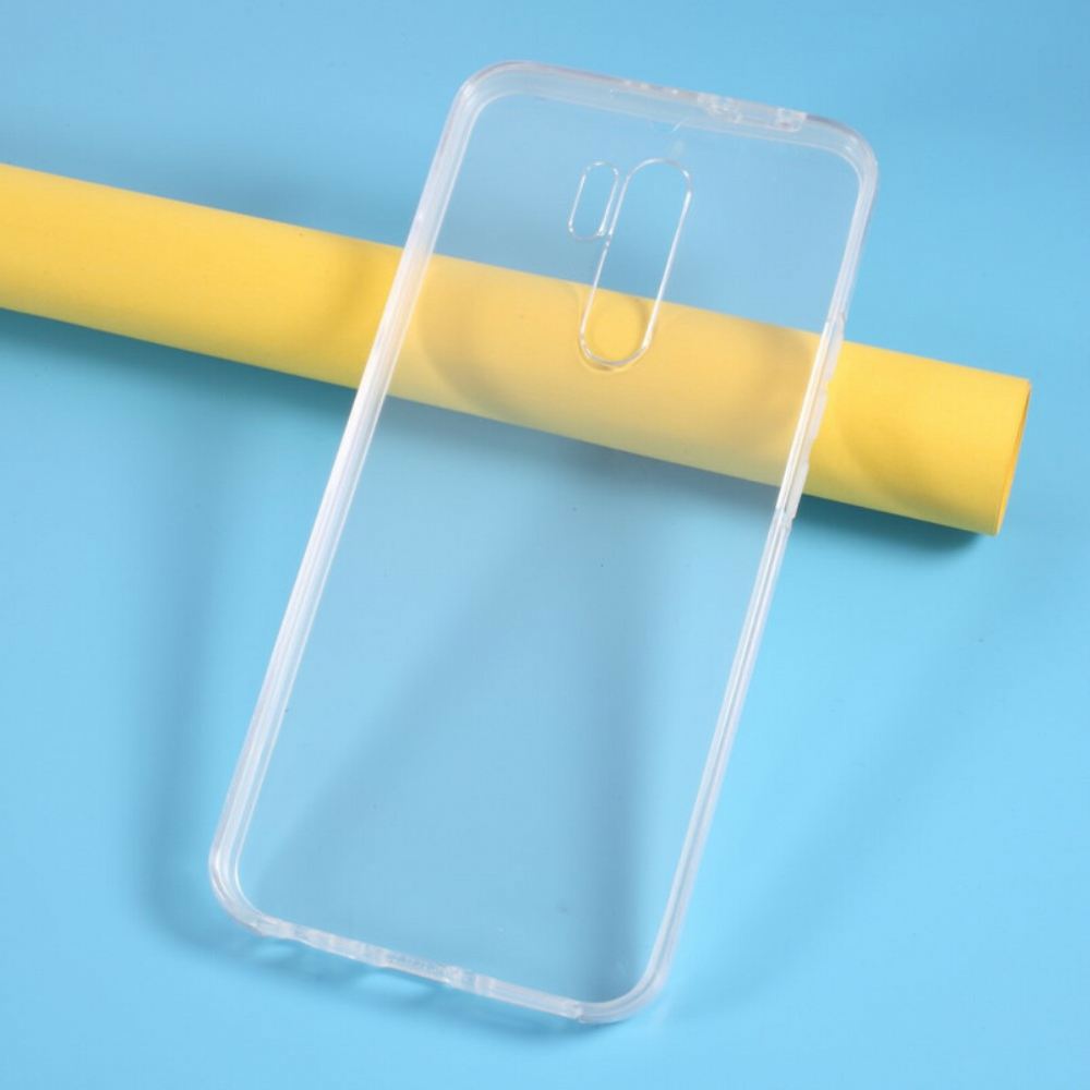 Kryty Na Mobil Na Xiaomi Redmi 9 Průhledná Přední A Zadní Strana