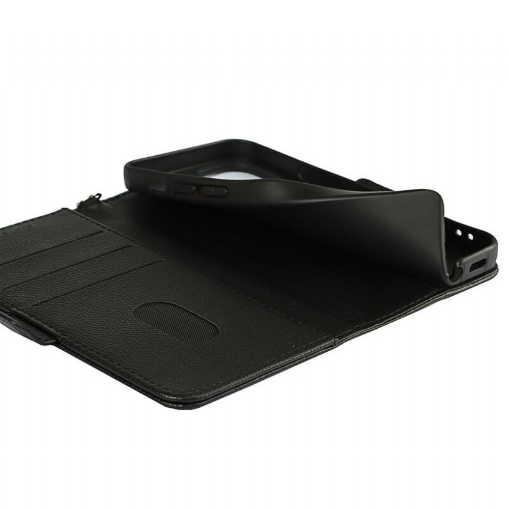 Flipové Pouzdro Na iPhone 12 Mini Na Lana Strappy Heart