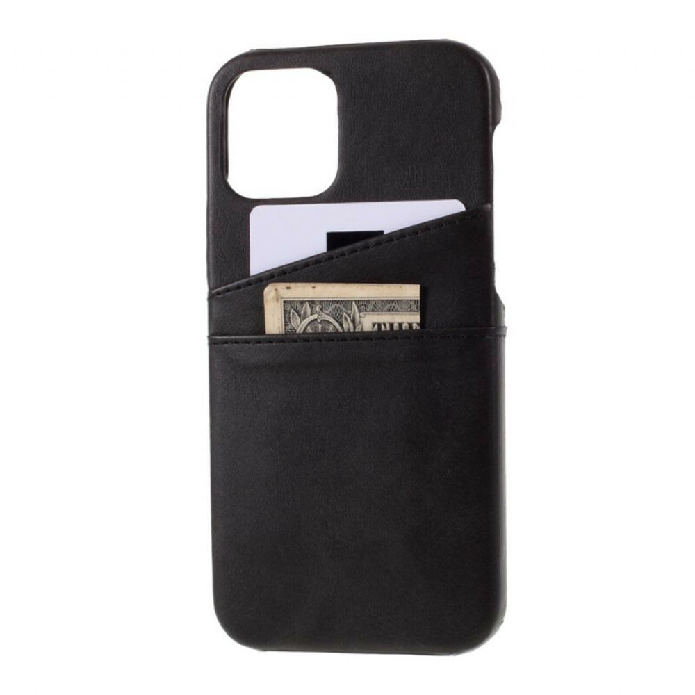 Kryt Na iPhone 12 Mini Dvojitý Držitel Karty