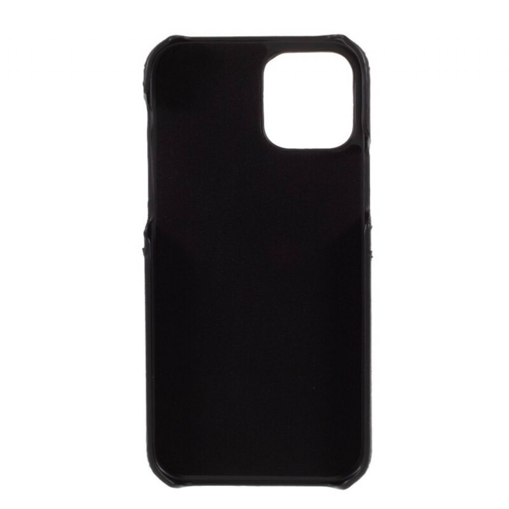 Kryt Na iPhone 12 Mini Dvojitý Držitel Karty