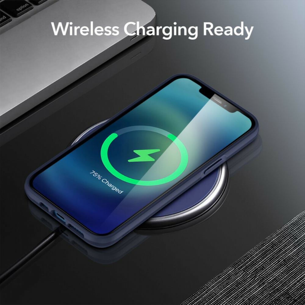 Kryt Na iPhone 12 Mini Skleněná Zadní Strana A Silikonové Hrany