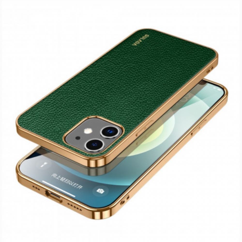 Kryt Na iPhone 12 Mini Styl Kůže Sulada