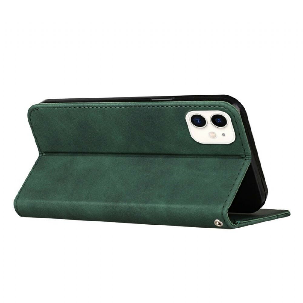 Kryty Na Mobil Na iPhone 12 Mini Flipové Pouzdro Kožený Styl S-design