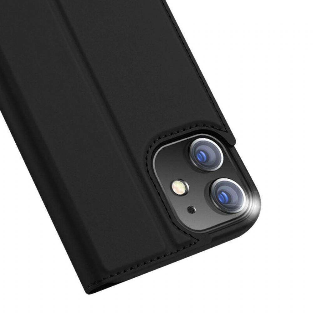 Kryty Na Mobil Na iPhone 12 Mini Flipové Pouzdro Skin Pro Series Dux Ducis