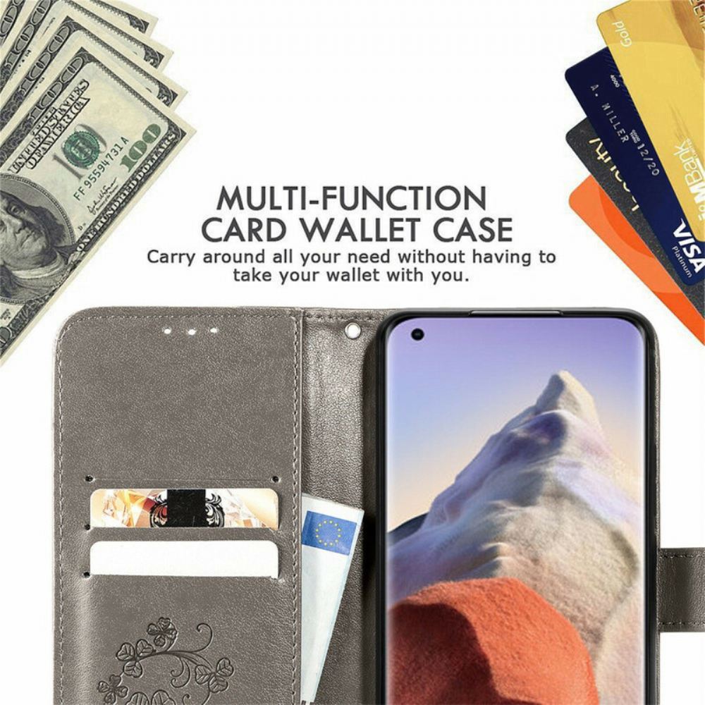 Flipové Pouzdro Na Xiaomi Mi 11 Ultra Asijské Květiny