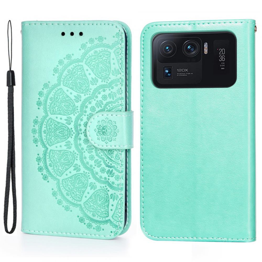 Flipové Pouzdro Na Xiaomi Mi 11 Ultra Korálová Mandala