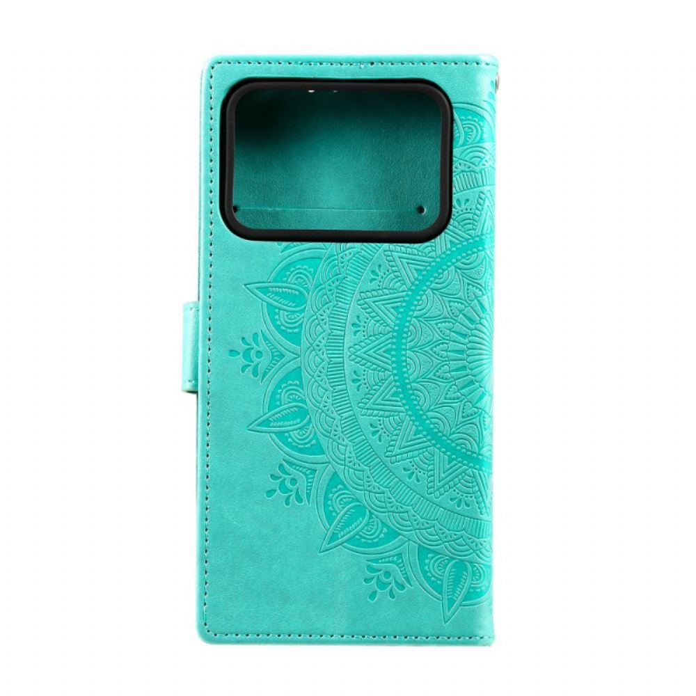 Flipové Pouzdro Na Xiaomi Mi 11 Ultra Mandala Slunce