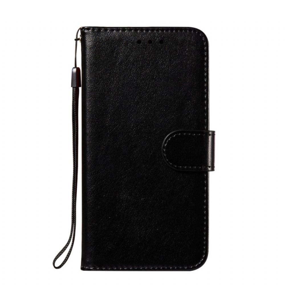 Kožené Pouzdro Na Xiaomi Mi 11 Ultra Jednobarevný Kožený Styl
