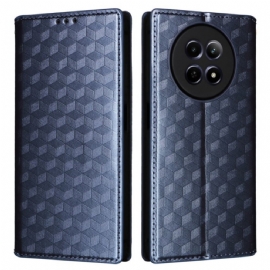 Kožené Pouzdro Folio Na Realme 12 / 12x 5g 3d Diamanty