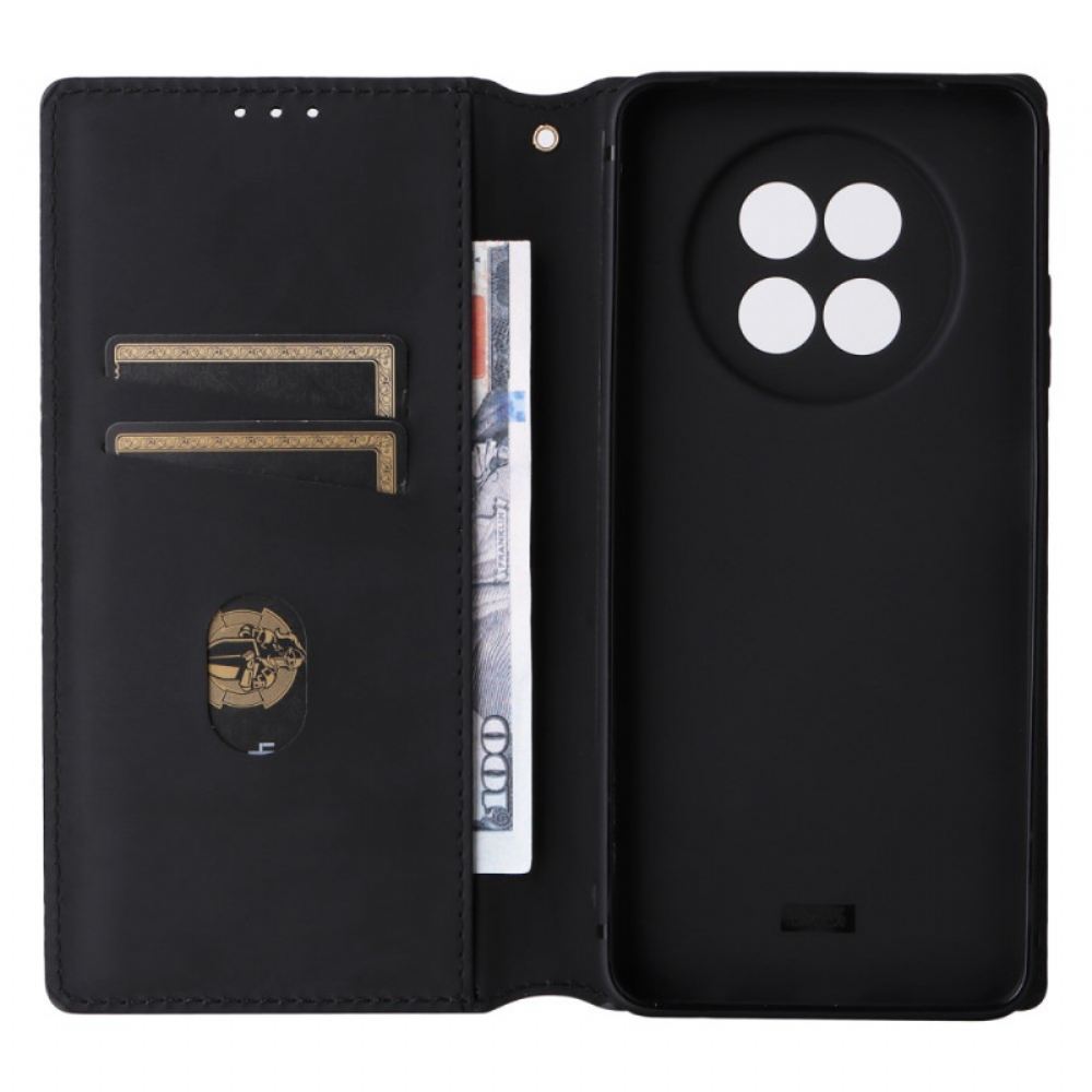 Kožené Pouzdro Folio Na Realme 12 / 12x 5g 3d Diamanty