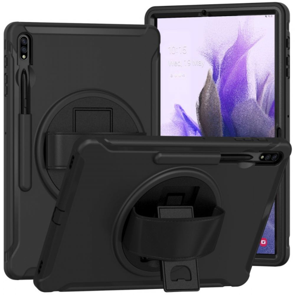Kryt Samsung Galaxy Tab S9 Fe Plus Kryty Na Mobil Otočná Podpěra A Ruční Popruh O
