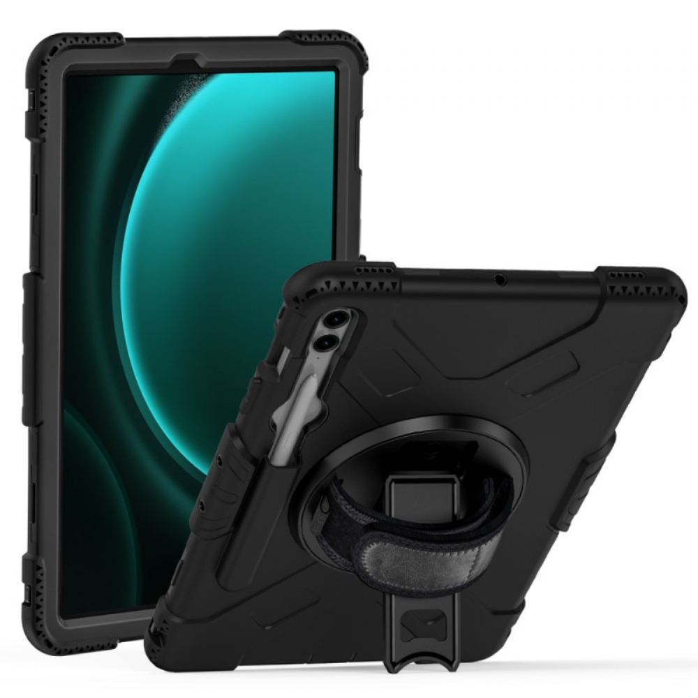 Kryt Samsung Galaxy Tab S9 Fe Plus Multifunkční S Podpěrou A Ramenním Popruhem