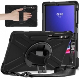Kryt Samsung Galaxy Tab S9 Fe Plus Popruh Opěrka A Ramenní Popruh