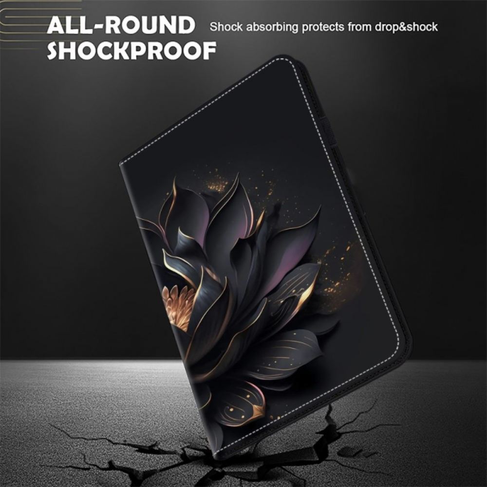 Pouzdro Samsung Galaxy Tab S9 Fe Plus Fialový Lotos