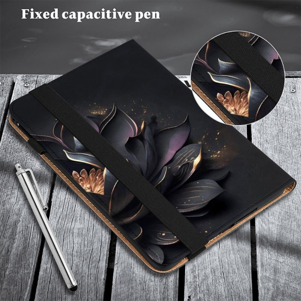 Pouzdro Samsung Galaxy Tab S9 Fe Plus Fialový Lotos