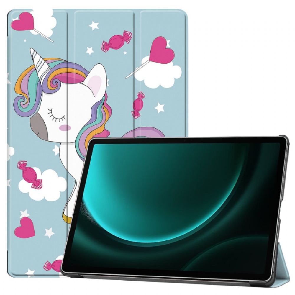Samsung Galaxy Tab S9 Fe Plus Držák Doteku Jednorožce