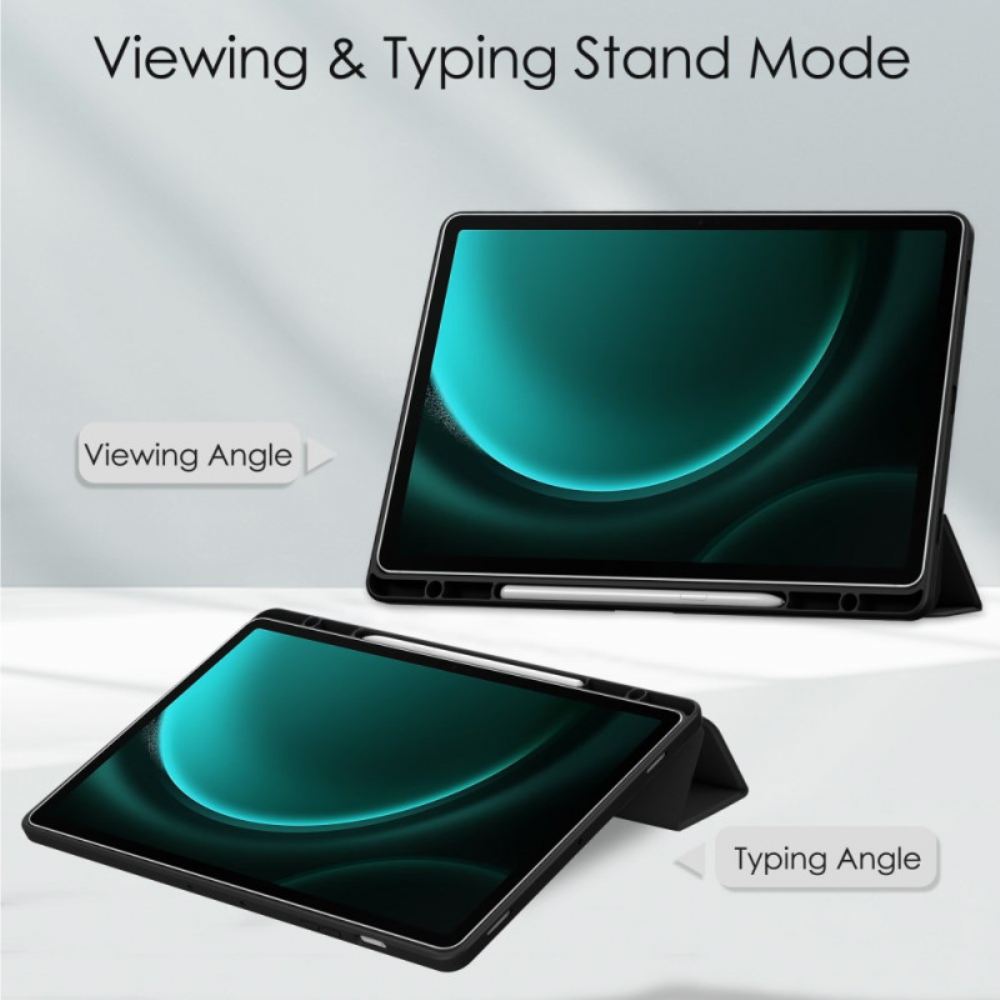 Samsung Galaxy Tab S9 Fe Plus Průhledný Zadní Držák Stylusu