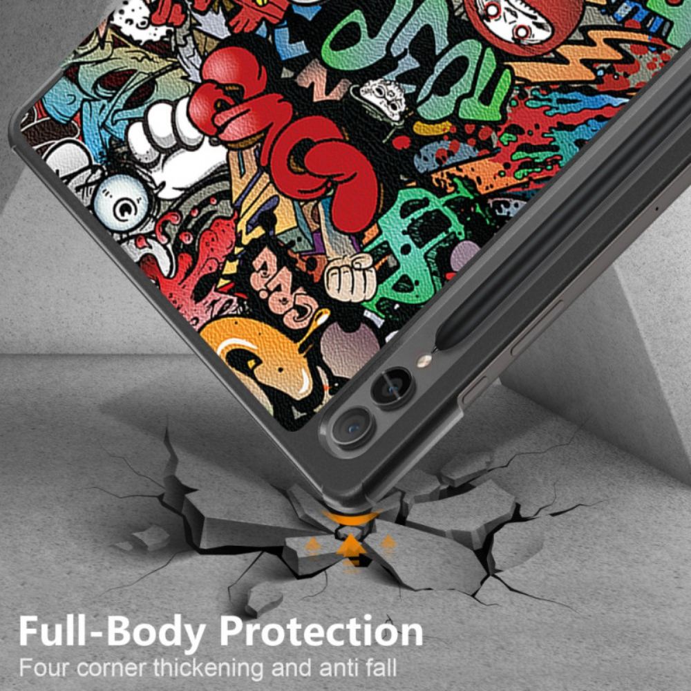 Samsung Galaxy Tab S9 Fe Plus Pěkné Graffiti
