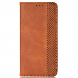 Kožené Pouzdro Folio Xiaomi Mix Fold 3 Vintage Frieze