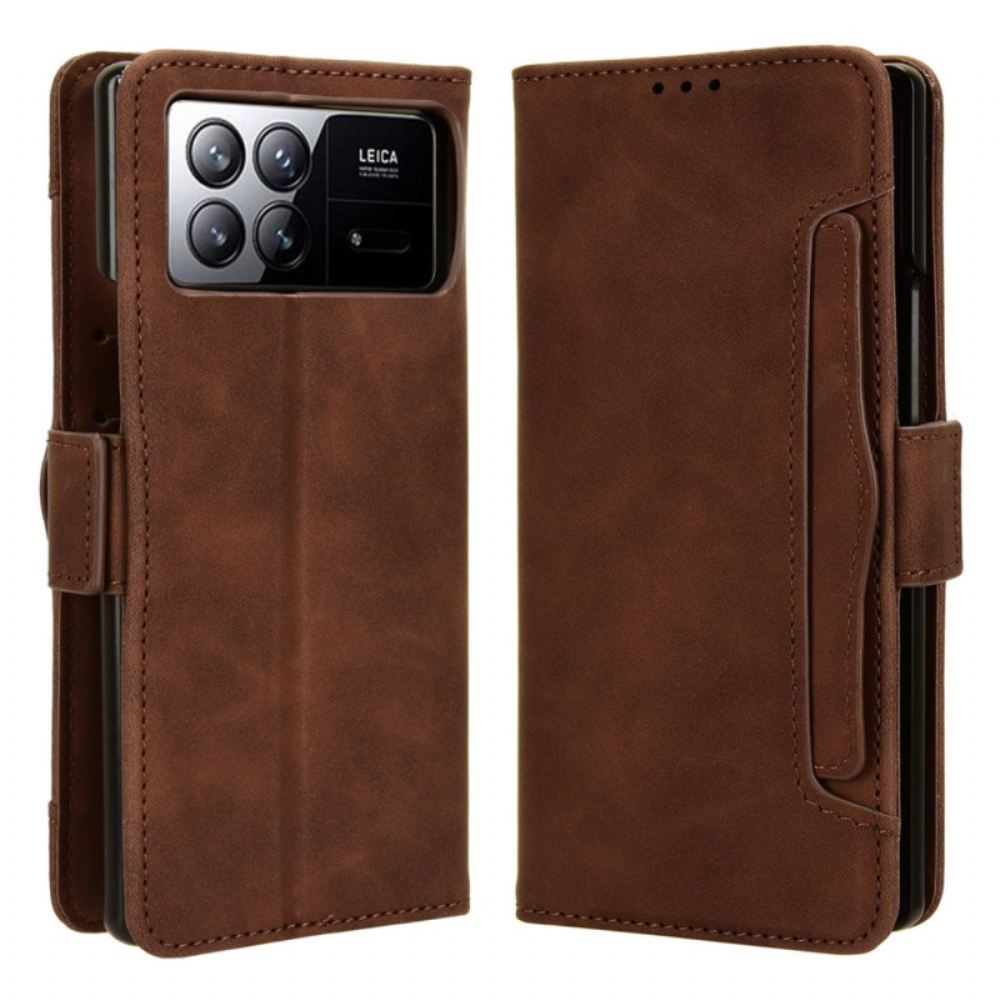 Kožený Kryt Xiaomi Mix Fold 3 Multifunkční