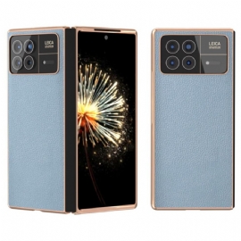 Kryt Xiaomi Mix Fold 3 Kožený Efekt