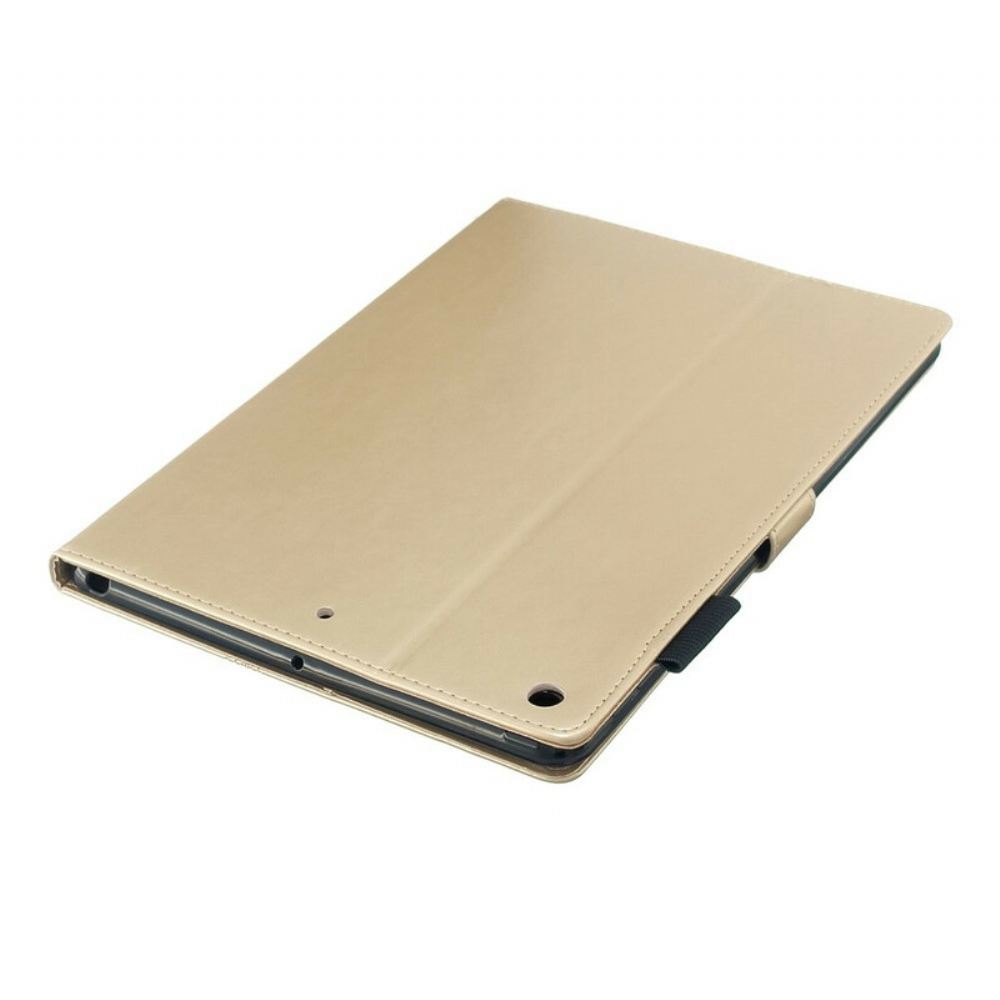 Flipové Pouzdro Na iPad 10.2" (2020) (2019) / Air 10.5" / Pro 10.5" Kožený Efekt Diamantových Motýlů