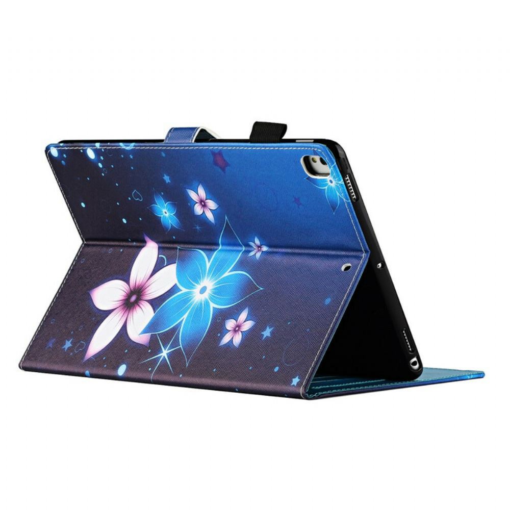 Flipové Pouzdro Na iPad 10.2" (2020) (2019) / Air 10.5" / Pro 10.5" Květinová