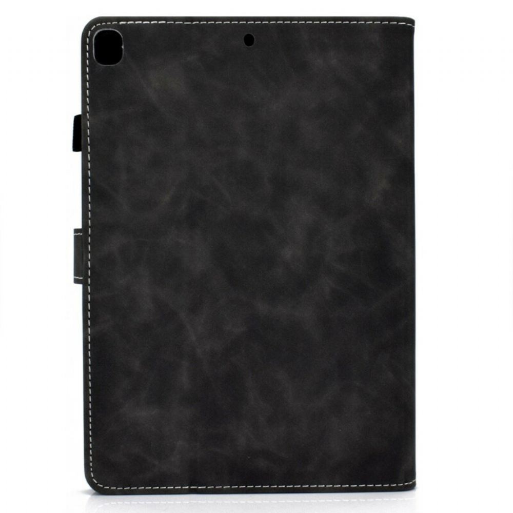 Flipové Pouzdro Na iPad 10.2" (2020) (2019) / Air 10.5" / Pro 10.5" Vintage Umělá Kůže
